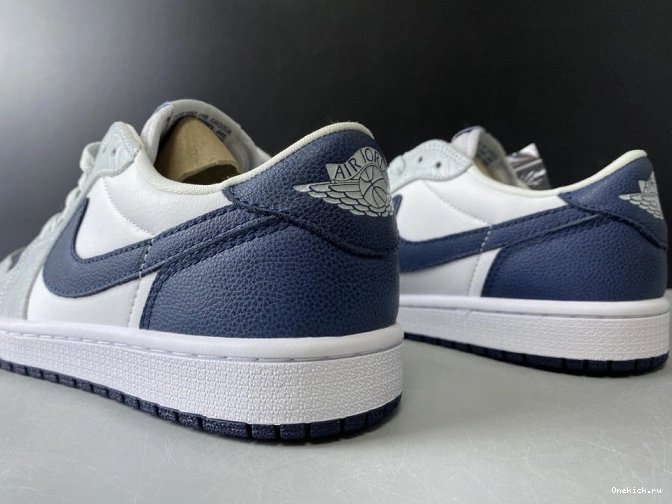 One Kick Navy CW8576-200 Air Jordan 1 Grey Blue 0806